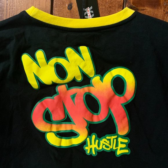 NWT Men's Studio 23 Concept Black Hustle Graphic 2X-Large Short Sleeve T-Shirt - Picture 11 of 15
